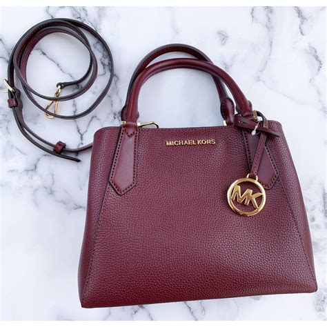 michael kors kimberley satchel|Amazon.com: Michael Kors Kimberly Leather Small Satchel .